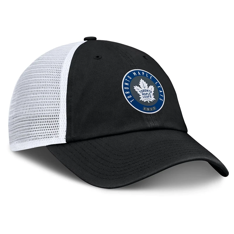 Fanatics Gray Toronto Maple Leafs Averie Trucker Adjustable Hat