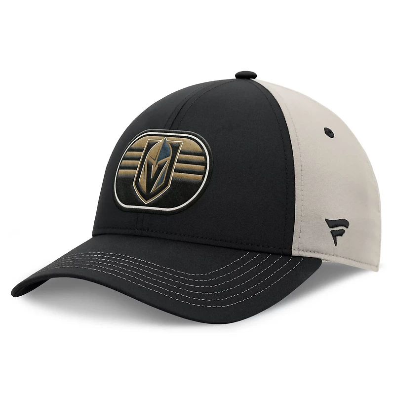 Fanatics Gray Vegas Golden Knights 2025 Stanley Cup Playoffs Locker Room Trucker Adjustable Hat
