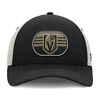 Fanatics Gray Vegas Golden Knights 2025 Stanley Cup Playoffs Locker Room Trucker Adjustable Hat