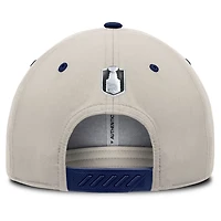 Fanatics Gray Winnipeg Jets 2025 Stanley Cup Playoffs Locker Room Trucker Adjustable Hat