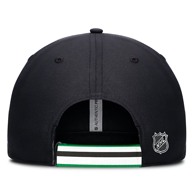 Fanatics Green Dallas Stars Authentic Pro Ripstop Adjustable Hat