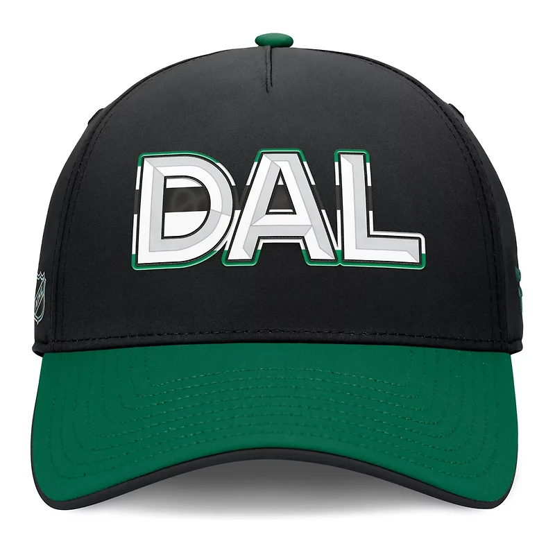 Fanatics Kelly Green Dallas Stars Authentic Pro Rink Team Code Flex Hat