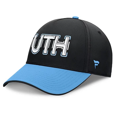 Fanatics Light Blue Utah Mammoth Authentic Pro Rink Team Code Flex Hat