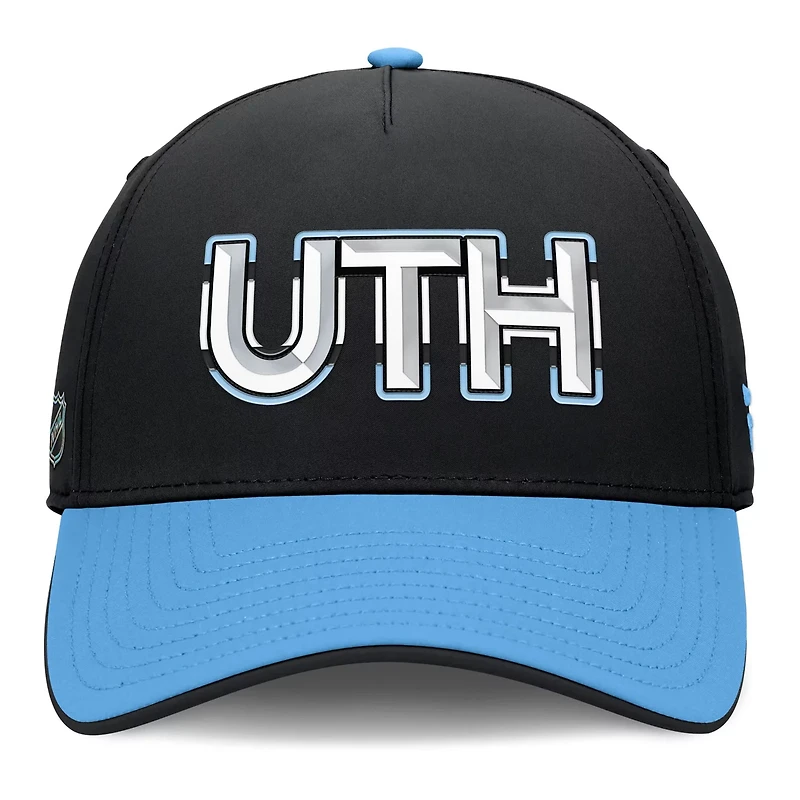 Fanatics Light Blue Utah Mammoth Authentic Pro Rink Team Code Flex Hat