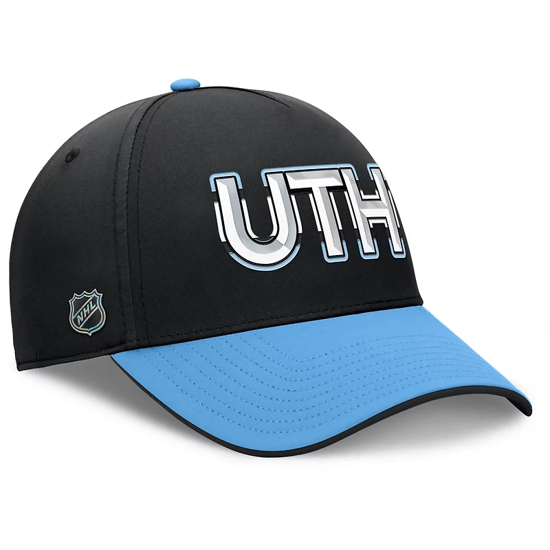 Fanatics Light Blue Utah Mammoth Authentic Pro Rink Team Code Flex Hat