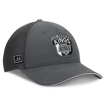 Fanatics Los Angeles Kings Authentic Pro Home Ice Trucker Adjustable Hat