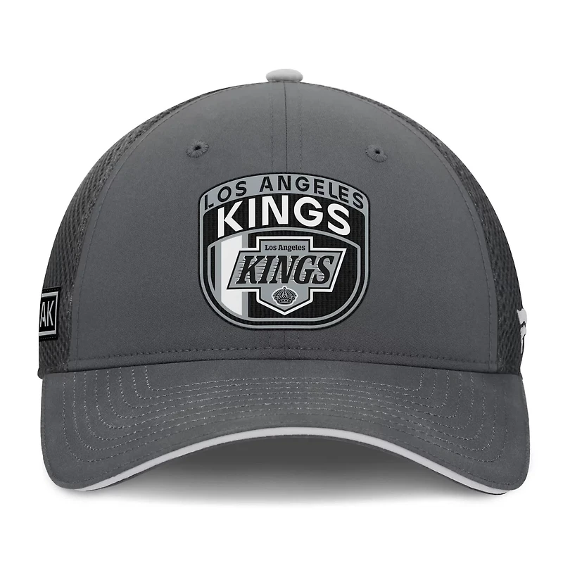 Fanatics Los Angeles Kings Authentic Pro Home Ice Trucker Adjustable Hat