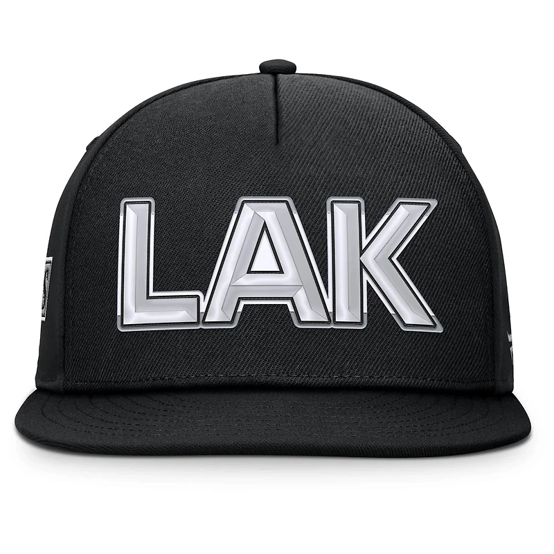 Fanatics Los Angeles Kings Authentic Pro Rink Team Code Snapback Hat