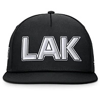 Fanatics Los Angeles Kings Authentic Pro Rink Team Code Snapback Hat