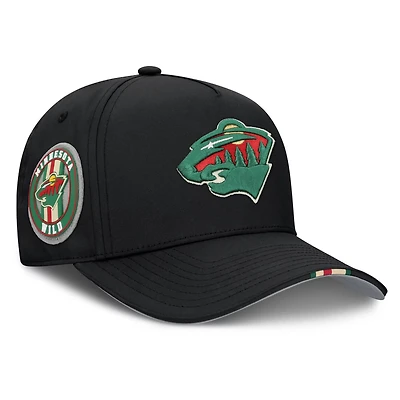 Fanatics Minnesota Wild 2025 NHL Draft Authentic Pro On-Stage Podium A-Frame Adjustable Hat