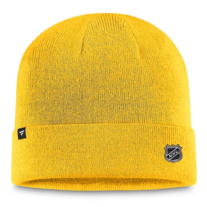 Fanatics Nashville Predators Authentic Pro Cuffed Knit Hat