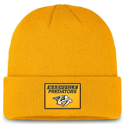 Fanatics Nashville Predators Authentic Pro Cuffed Knit Hat