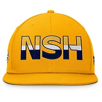Fanatics Nashville Predators Authentic Pro Rink Snapback Hat