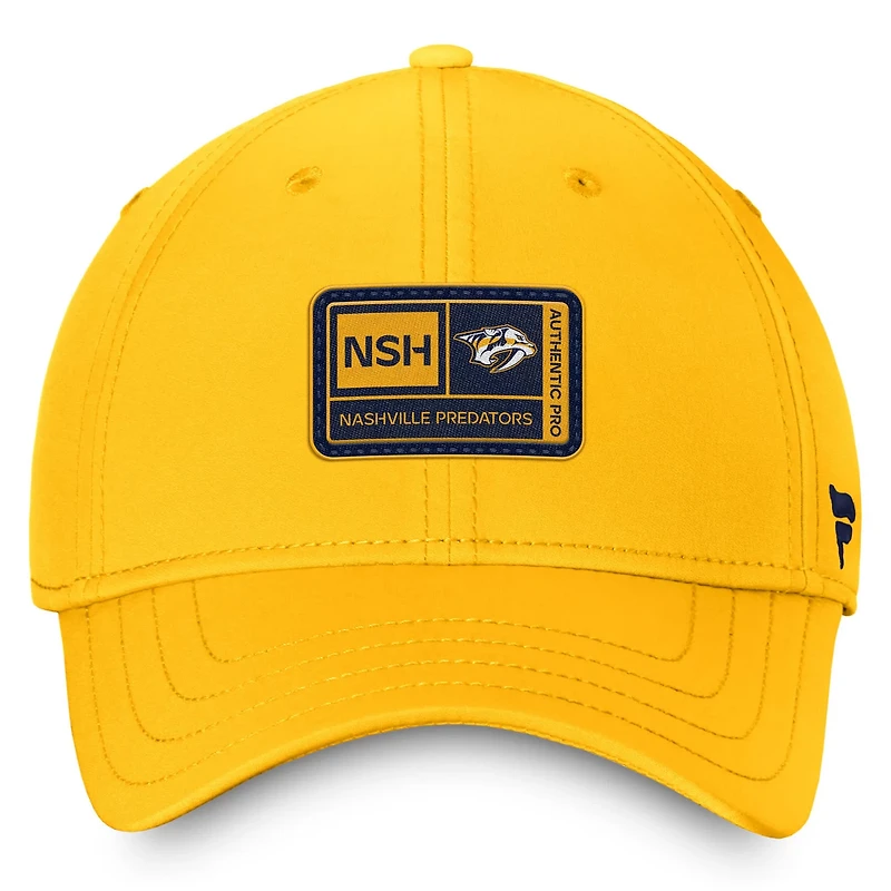Fanatics Nashville Predators Authentic Pro Training Camp Flex Hat