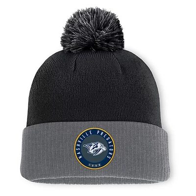 Fanatics Nashville Predators Cuffed Knit Hat with Pom