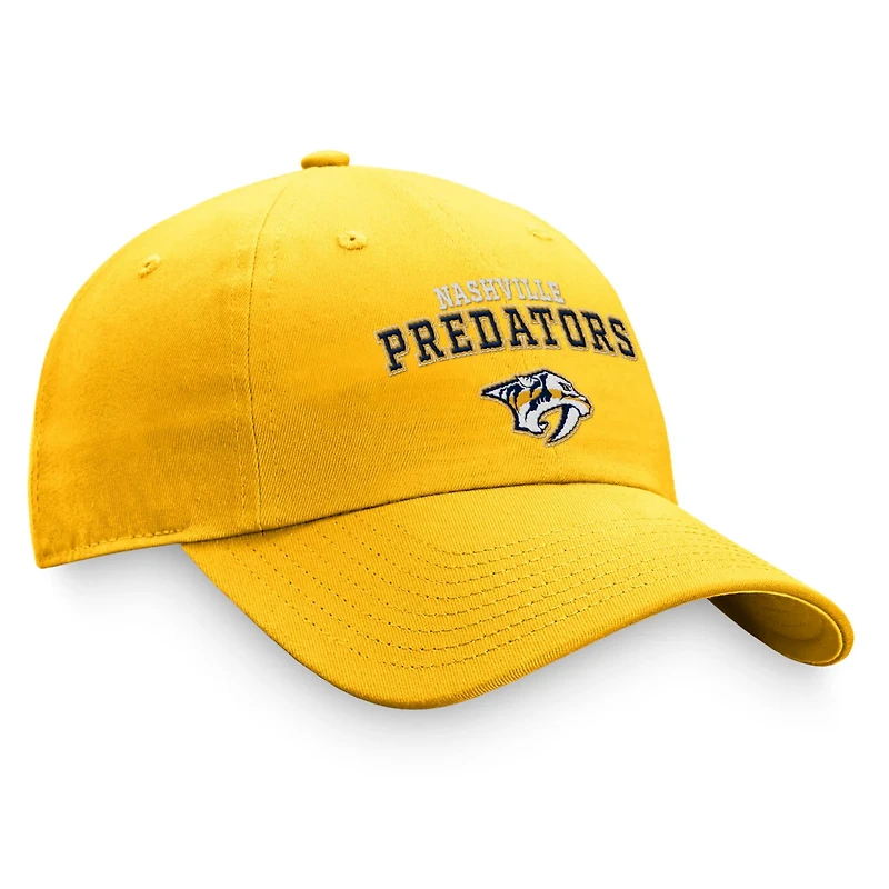 Fanatics Nashville Predators Fundamental Two-Hit Adjustable Hat