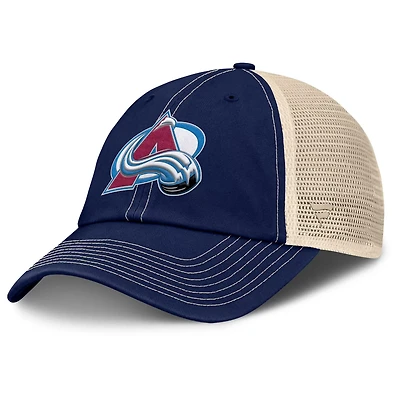 Fanatics Natural Colorado Avalanche Rival Trucker Adjustable Hat