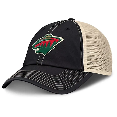 Fanatics Natural Minnesota Wild Rival Trucker Adjustable Hat