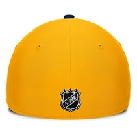 Fanatics Navy Nashville Predators Authentic Pro Rink Flex Hat