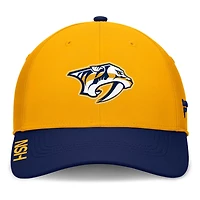 Fanatics Navy Nashville Predators Authentic Pro Rink Flex Hat