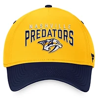 Fanatics /Navy Nashville Predators Fundamental 2-Tone Flex Hat