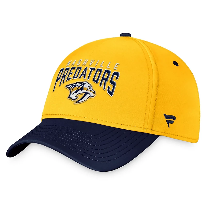 Fanatics /Navy Nashville Predators Fundamental 2-Tone Flex Hat