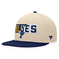 Fanatics Navy St Louis Blues Goalaso Snapback Hat