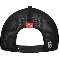 Fanatics New Jersey Devils Authentic Pro Adjustable Trucker Hat