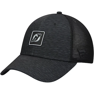 Fanatics New Jersey Devils Authentic Pro Adjustable Trucker Hat