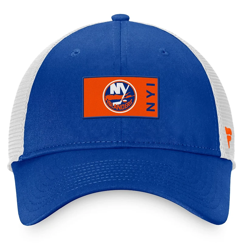 Fanatics New York Islanders Authentic Pro Rink Trucker Snapback Hat