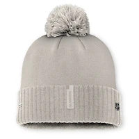 Fanatics New York Islanders Authentic Pro Road Cuffed Knit Hat with Pom