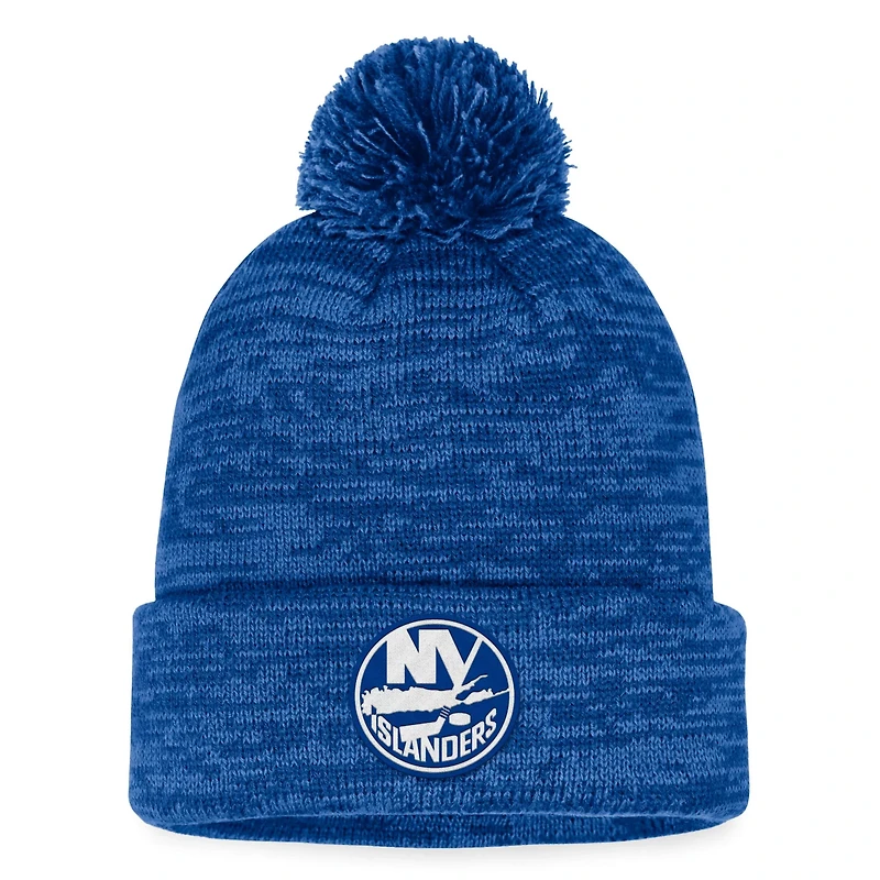 Fanatics New York Islanders Fundamental Cuffed Knit Hat with Pom