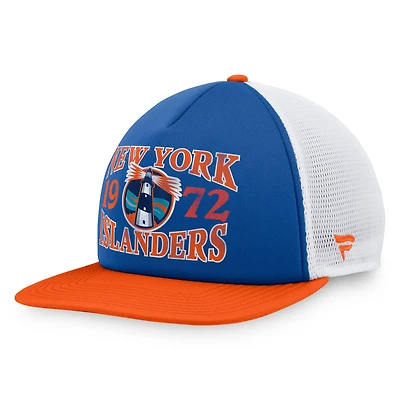 Fanatics New York Islanders Heritage Foam Front Adjustable Trucker Hat