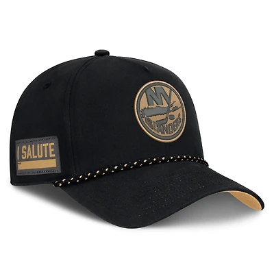Fanatics New York Islanders Military Appreciation Authentic Pro A-Frame Adjustable Hat