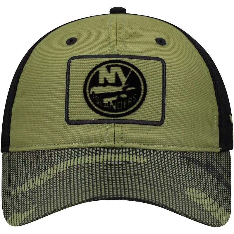 Fanatics New York Islanders Military Appreciation Trucker Adjustable Hat