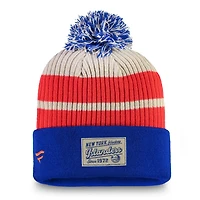 Fanatics New York Islanders True Classics Cuffed Knit Hat with Pom