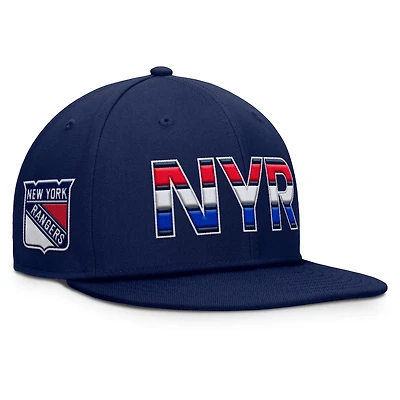Fanatics New York Rangers Authentic Pro Alternate Jersey Snapback Hat
