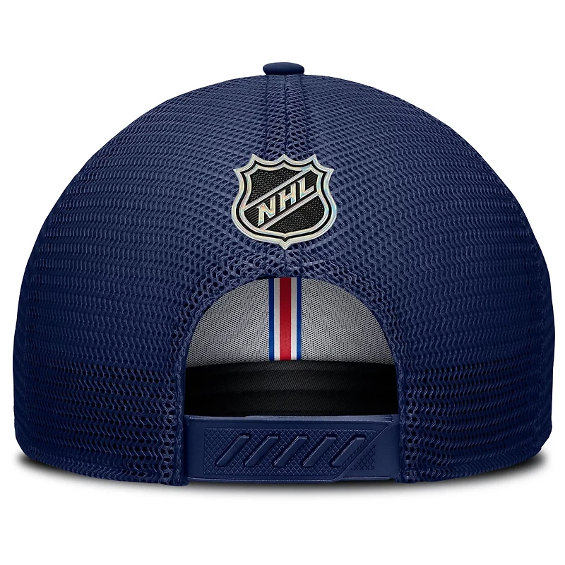 Fanatics New York Rangers Authentic Pro Home Ice Trucker Adjustable Hat