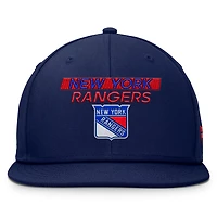 Fanatics New York Rangers Authentic Pro Prime Snapback Hat