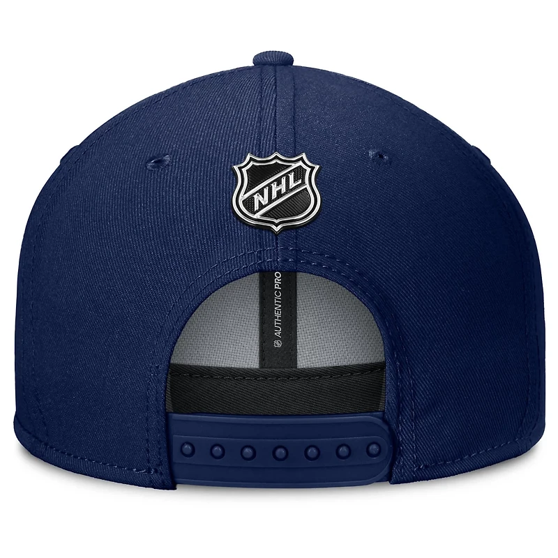 Fanatics New York Rangers Authentic Pro Rink Lockup Snapback Hat