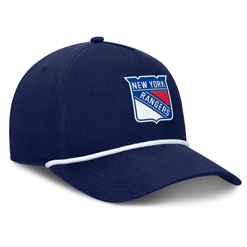 Fanatics New York Rangers Authentic Pro Rink Roper A-Frame Adjustable Hat