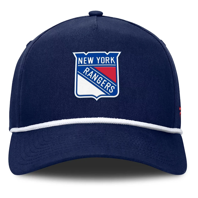 Fanatics New York Rangers Authentic Pro Rink Roper A-Frame Adjustable Hat