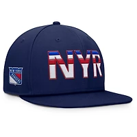 Fanatics New York Rangers Authentic Pro Rink Snapback Hat