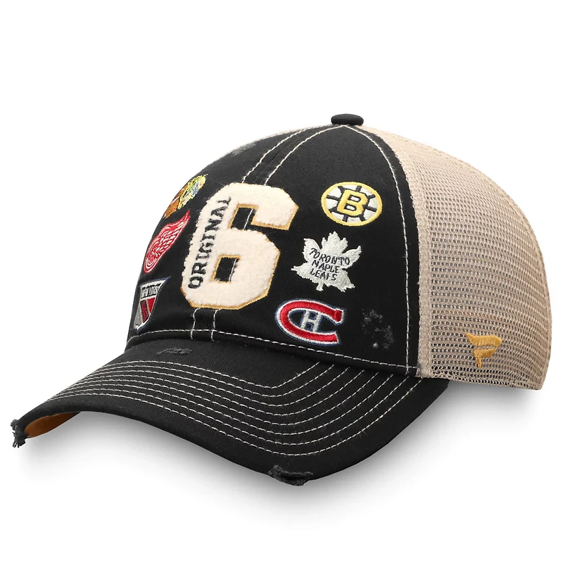 Fanatics NHL Original 6 Refresh Trucker Snapback Hat