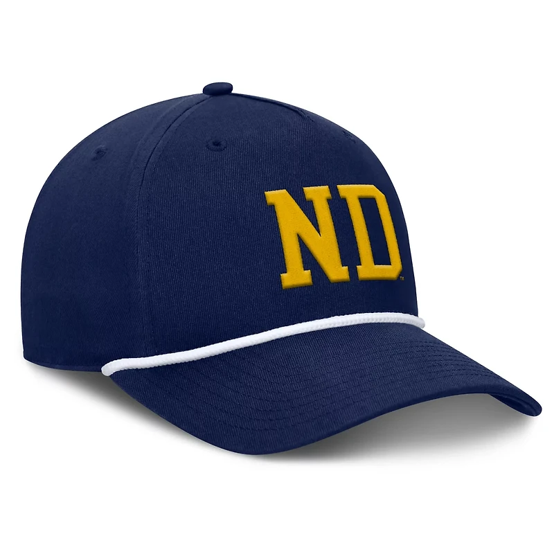 Fanatics Notre Dame Fighting Irish Foul Ball Rope Adjustable Hat