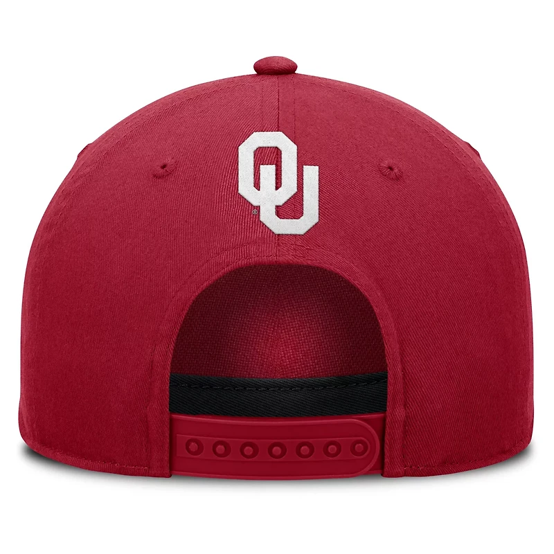 Fanatics Oklahoma Sooners Foul Ball Rope Adjustable Hat