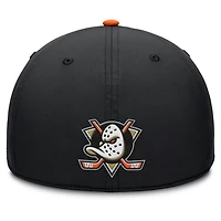 Fanatics Orange Anaheim Ducks Authentic Pro Rink Team Code Flex Hat