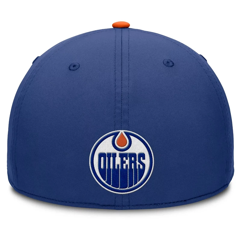 Fanatics Orange Edmonton Oilers Authentic Pro Rink Team Code Flex Hat