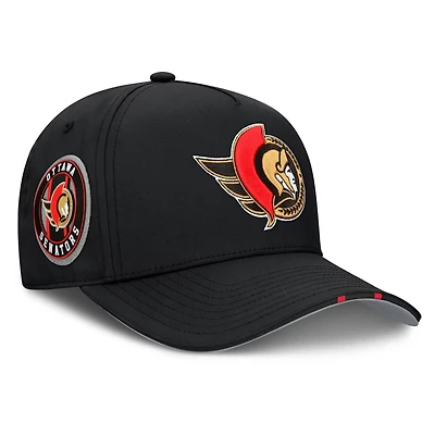 Fanatics Ottawa Senators 2025 NHL Draft Authentic Pro On-Stage Podium A-Frame Adjustable Hat