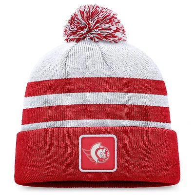 Fanatics Ottawa Senators Cuffed Knit Hat with Pom